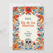 💀Aangepaste tekst Levendige tradities (Voorkant)