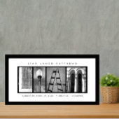 Aangepaste tekst "Liam" Foto Afdruk