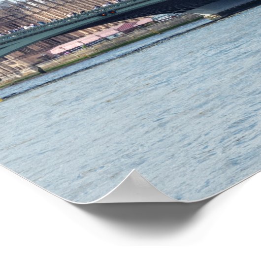 Aangepaste tekst Londen Poster (Hoek)