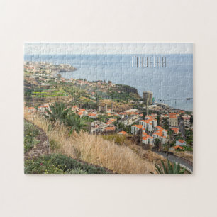 Aangepaste tekst Madeira Portugal Legpuzzel