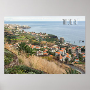 Aangepaste tekst Madeira Portugal Poster