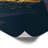 Aangepaste tekst Madeira Portugal Poster (Hoek)