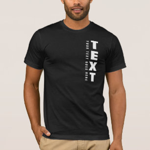 Aangepaste tekst Mannen Bella+Canvas Korte Mouw T-shirt