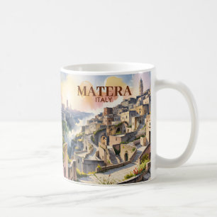 Aangepaste tekst Matera Italië Reis Sassi di Mater Koffiemok