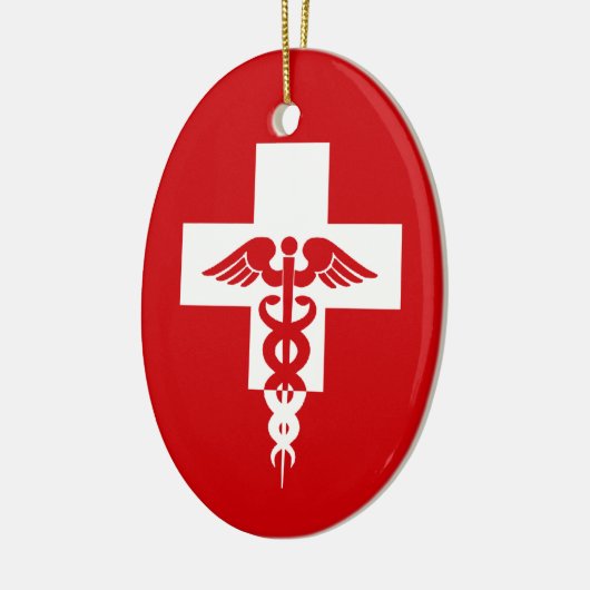 Aangepaste tekst Medisch Professioneel ornament (Links)