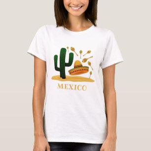 Aangepaste tekst MEXICO-shirten en -jassen T-shirt