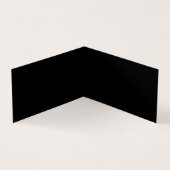 AANGEPASTE TEKST - Minimalistisch zwart Visitekaartjes (Binnen)