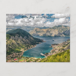 Aangepaste tekst Montenegro Briefkaart