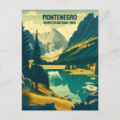 Aangepaste tekst Montenegro Briefkaart (Voorkant)