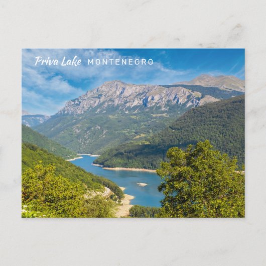 Aangepaste tekst Montenegro Briefkaart (Voorkant)
