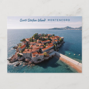 Aangepaste tekst Montenegro Briefkaart