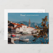 Aangepaste tekst Montenegro Briefkaart (Voorkant / Achterkant)