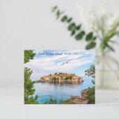 Aangepaste tekst Montenegro Briefkaart (Staand voorkant)