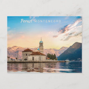 Aangepaste tekst Montenegro Briefkaart