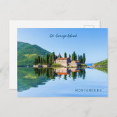 Aangepaste tekst Montenegro Briefkaart (Voorkant / Achterkant)