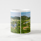 Aangepaste tekst Montenegro Extra Grote Beker (Voorkant)