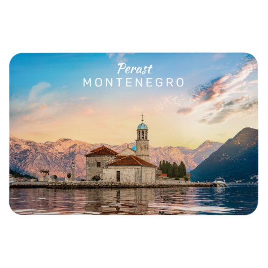 Aangepaste tekst Montenegro Magneet (Horizontaal)