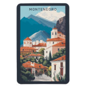 Aangepaste tekst Montenegro Magneet (Verticaal)