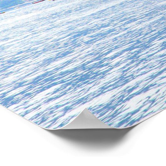 Aangepaste tekst Montenegro Poster (Hoek)