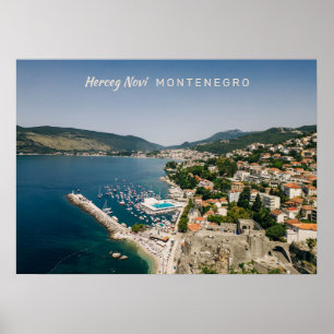 Aangepaste tekst Montenegro Poster