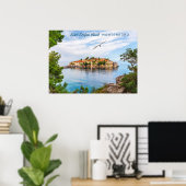 Aangepaste tekst Montenegro Poster (Thuiskantoor)