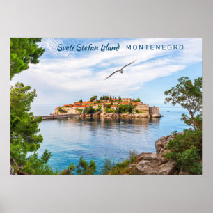 Aangepaste tekst Montenegro Poster