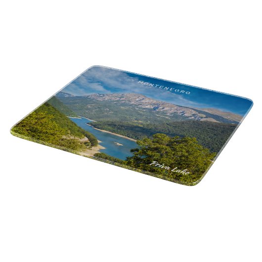 Aangepaste tekst Montenegro Snijplank (Hoek)