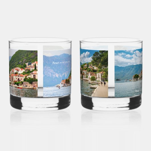 Aangepaste tekst Montenegro Whisky Glas (Rechts)