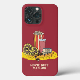 Aangepaste tekst Movie Buff-telefoongesprekken iPhone 13 Pro Hoesje
