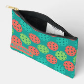Aangepaste tekst Multicolor Pickleball Dink Diva Etui (Open)