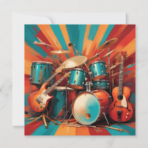 Aangepaste tekst Muziekinstrumenten Kaart