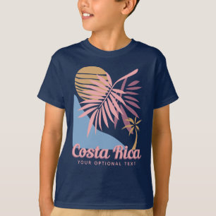 Aangepaste tekst & naam Costa Rica T-shirt