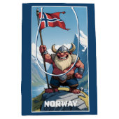 Aangepaste tekst Noorse trol Medium Cadeauzakje (Voorkant)