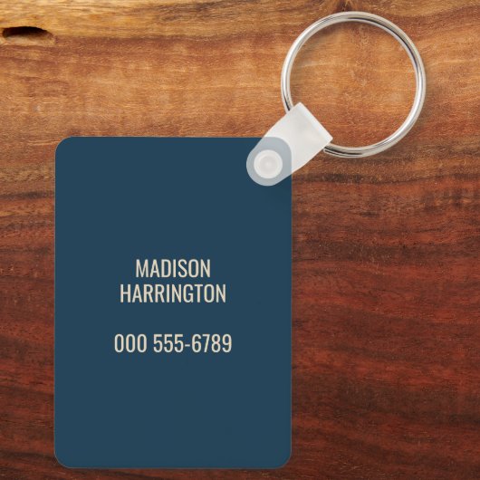 Aangepaste tekst Noorwegen Sleutelhanger (Achterkant)