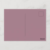 Aangepaste tekst of foto briefkaart (Achterkant)