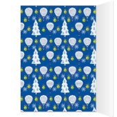 🎾🎄Aangepaste tekst, Padel-ing door de sneeuw! (Binnen (Links))