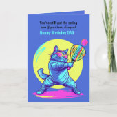 Aangepaste tekst, padel Knee'd voor snelheid (en t Kaart (Voorkant)