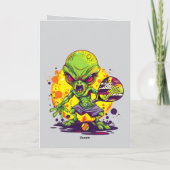 Aangepaste tekst, Padel Melkweg Match Point Kaart (Achterkant)