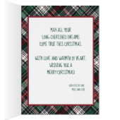 🎾🎄Aangepaste tekst, Padel Powered Christmas (Binnen (Rechts))