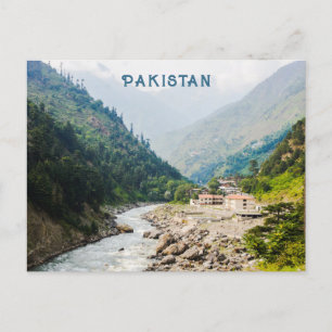 Aangepaste tekst Pakistan Briefkaart