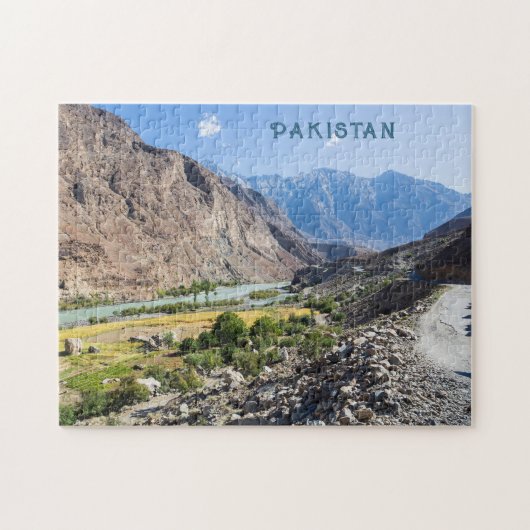 Aangepaste tekst Pakistan Legpuzzel (Horizontaal)