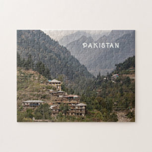 Aangepaste tekst Pakistan Legpuzzel