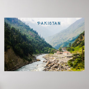Aangepaste tekst Pakistan Poster