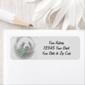 Aangepaste tekst Panda Etiket (Insitu)