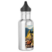 Aangepaste tekst Peru Machu Picchu Waterfles (Links)