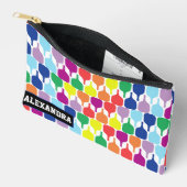 Aangepaste tekst pickleball Paddle Pop Etui (Open)