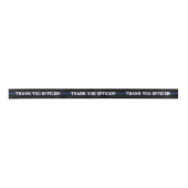 Aangepaste tekst Politieagent Thin Blue Line Lint (Voorkant)