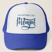 Aangepaste tekst Portugal Trucker Pet (Voorkant)