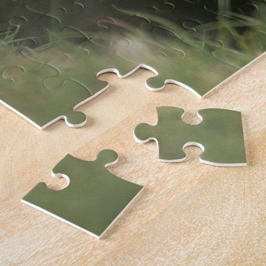 Aangepaste tekst Puffin-puzzel Legpuzzel (Zijkant)