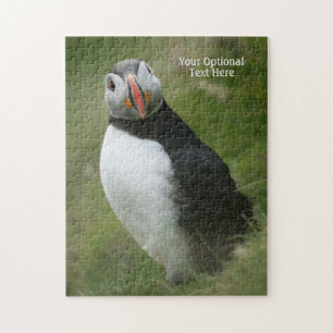 Aangepaste tekst Puffin-puzzel Legpuzzel